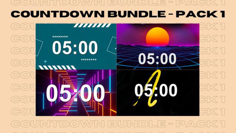 Countdown Bundle - Pack 1